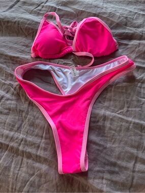 Urban Outfitters Hot Pink Two-Piece Bikini